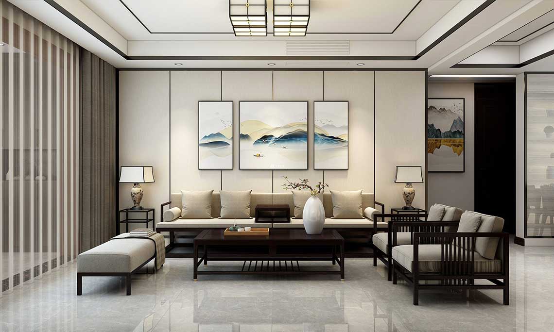 青岛新中式设计风格