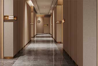 青岛酒店过道案例
