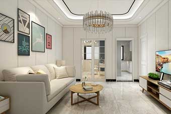 青岛现代风格-客厅