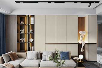 青岛北欧风格-客厅