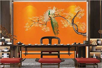 青岛森佰汇航空纤维墙咔（春花秋月）