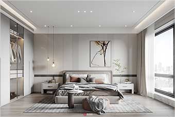青岛卧室空间案例