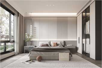 青岛卧室空间案例